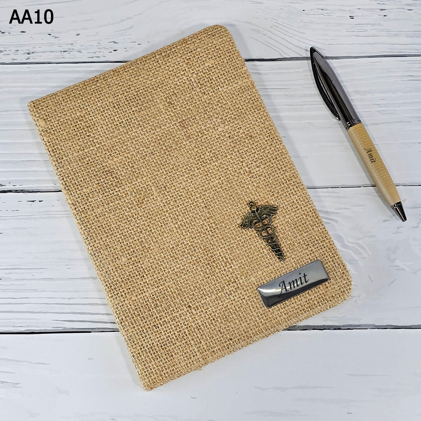 Personalized Diary with NameTag & Pen