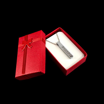 Luxury Personalized Name Pendant – Elegant Custom Jewelry