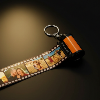 Customized Camera Roll Keychain – Personalized Photo Gift