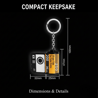 Customized Camera Roll Keychain – Personalized Photo Gift