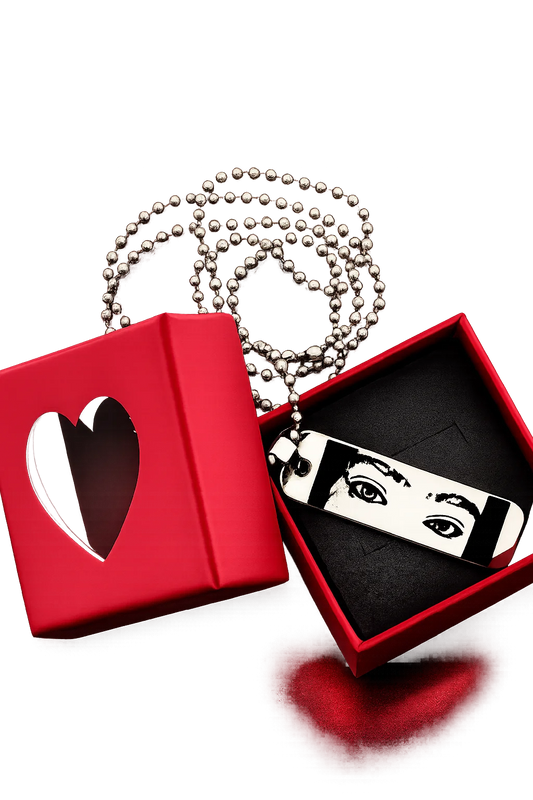 Custom Steel Photo Pendant