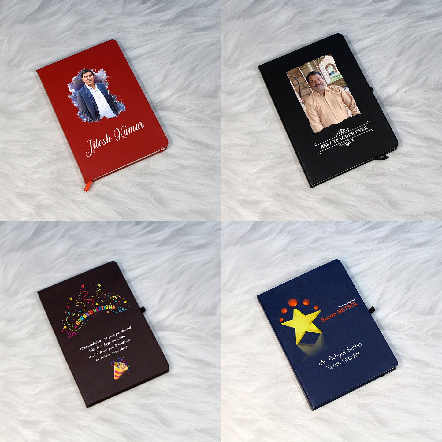 Personalized Diary with NameTag & Pen