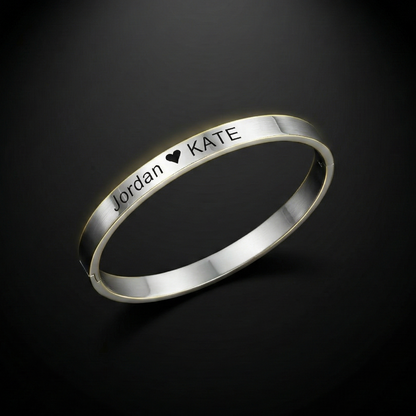 Personalized Kada Bracelet – Custom Name, Perfect Gift for Him & Her