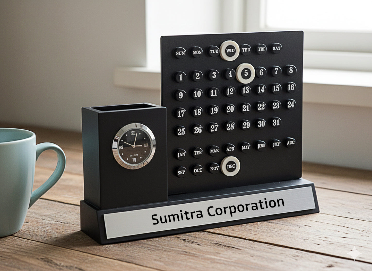 Personalized Desk Pen Stand