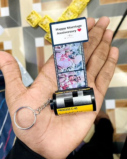 Customized Camera Roll Keychain – Personalized Photo Gift